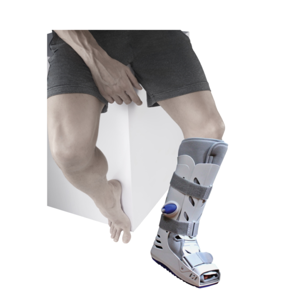 Pneumatic walker boot