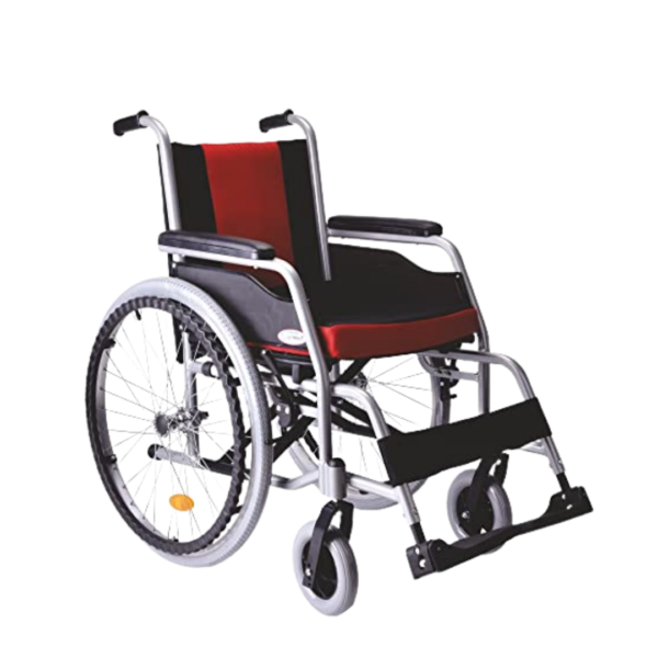 superio aluminum wheelchair with removable big wheels