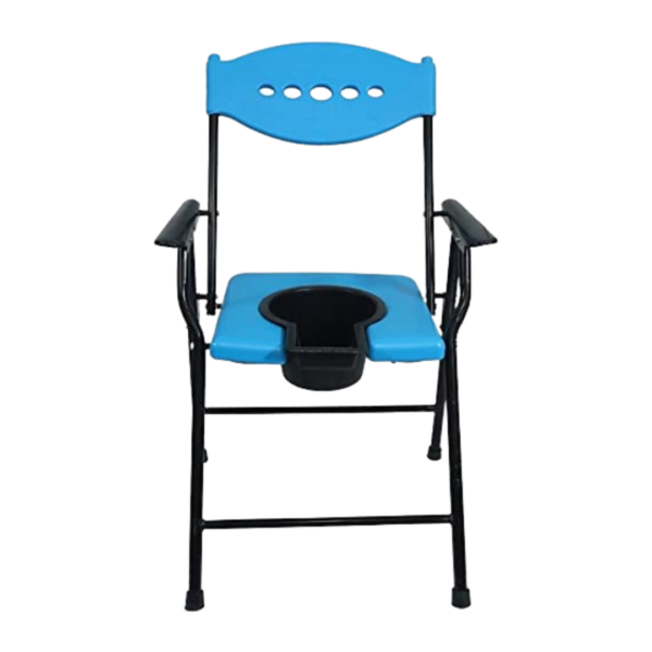 COMMODE CHAIR BLUE
