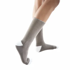 Diabetic Socks - Comfortable, Minimize Pressure on Legs and Feet, Prevent Skin Abrasion & Blisters (Grey)